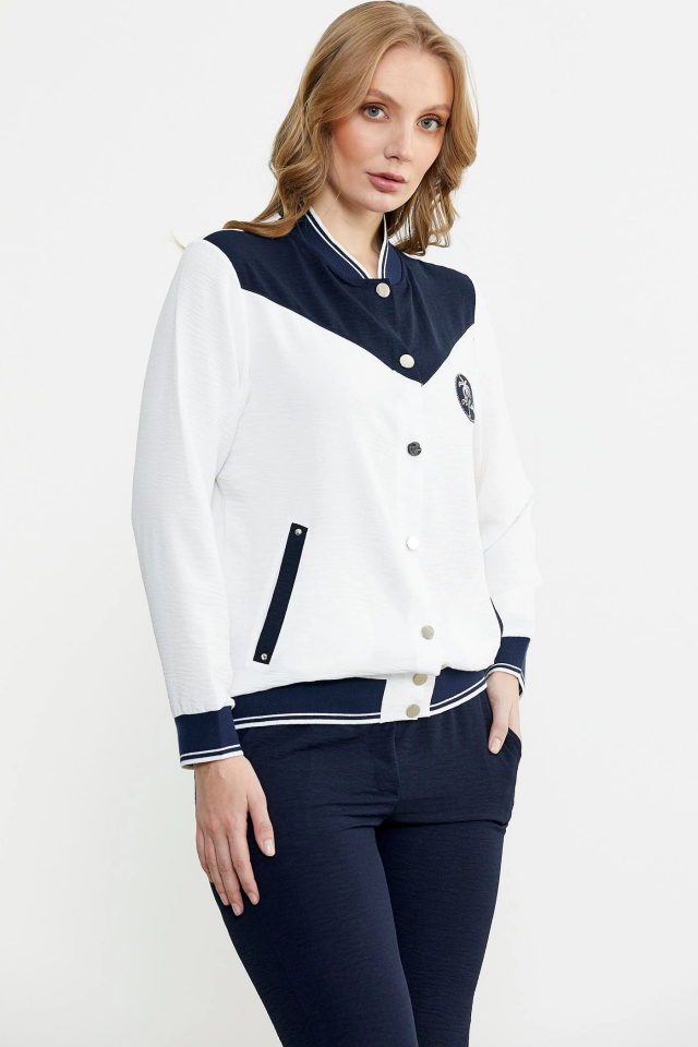 Sementa 76469 Blok Renk Geçişli Krep Takım