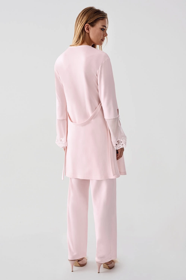 Freshness 322 Kadın Sabahlıklı Pijama Takımı