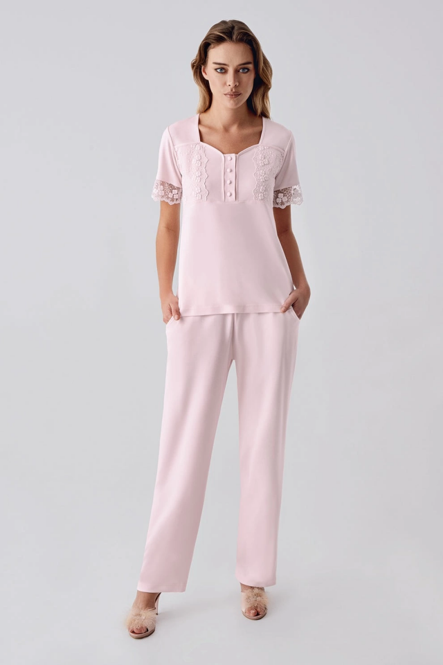 Freshness 321 Kadın Sabahlıklı Pijama Takımı