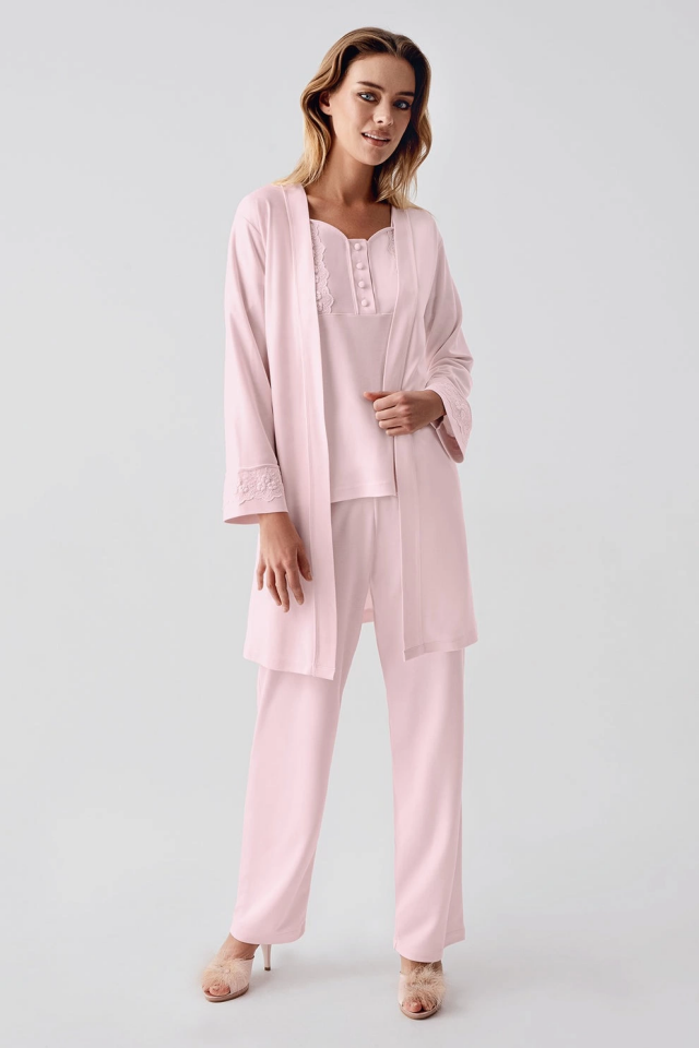 Freshness 321 Kadın Sabahlıklı Pijama Takımı