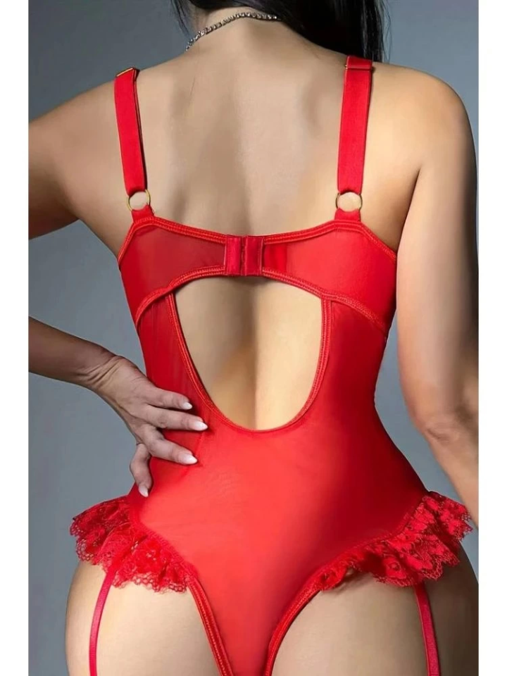 For Dreams 8450 Fantezi Dantelli Bodysuit