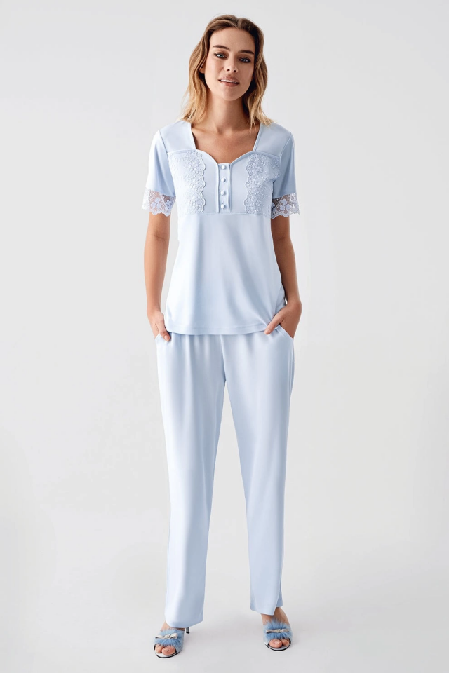 Freshness 321 Kadın Sabahlıklı Pijama Takımı