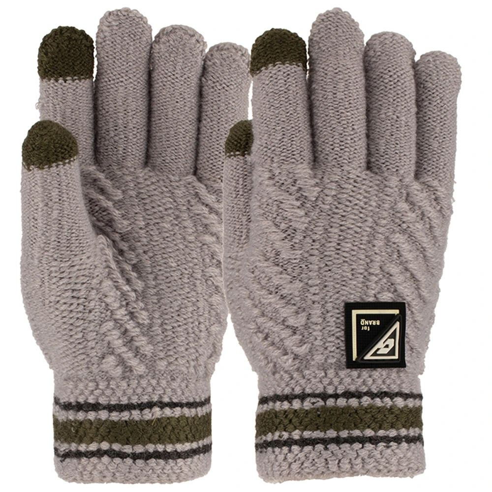 Kitti K25240-08 9-12 Yaş Erkek Çocuk Örme Eldiven