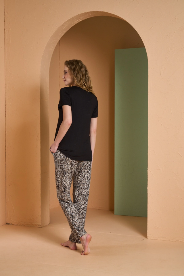 PJS 27036 Kadın Kısa Kol Pijama Takımı