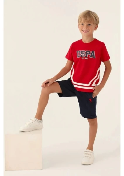 U.S. Polo Assn 1765-G Erkek Çocuk Bermuda Takım