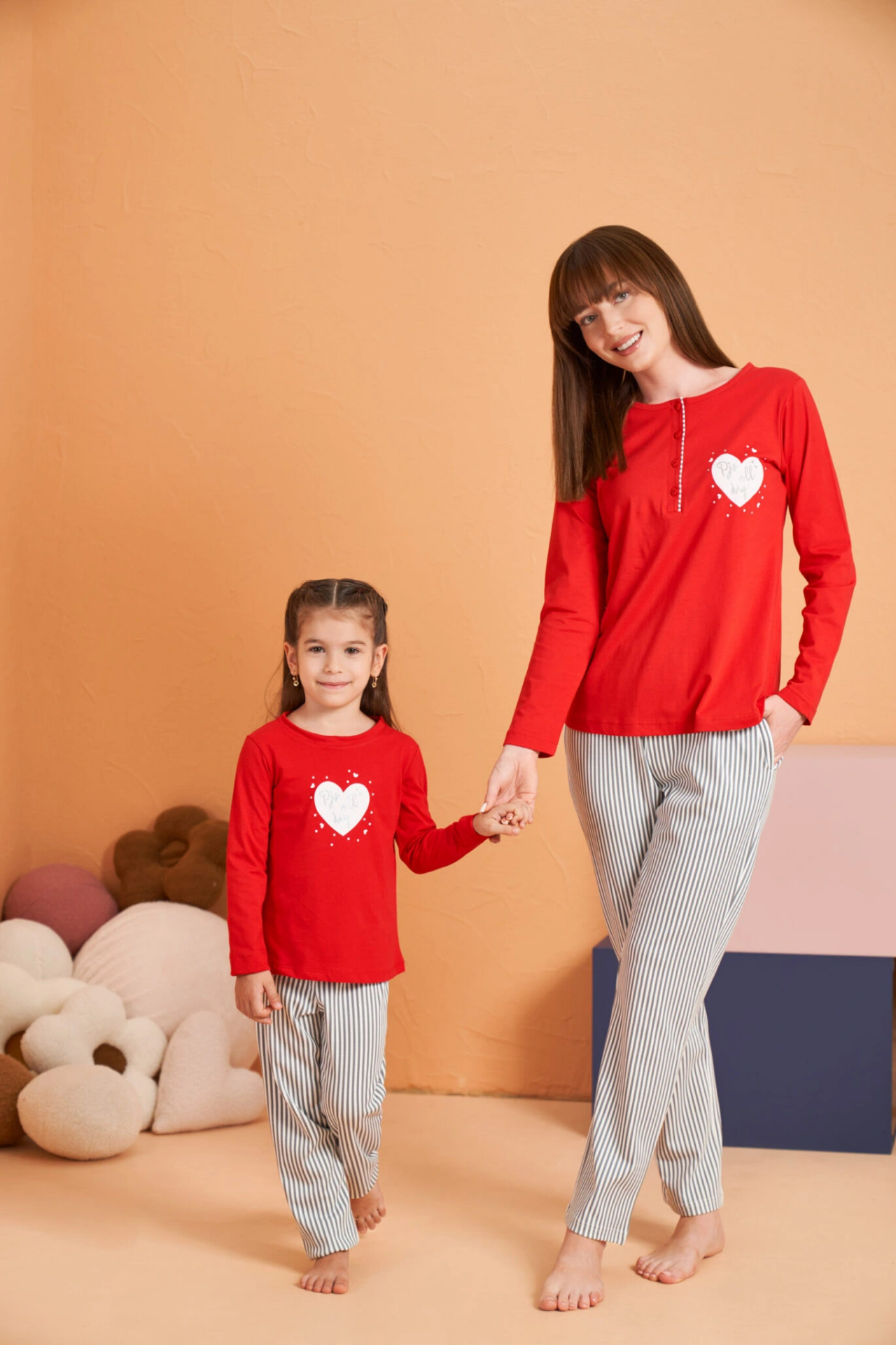 Pjs 28062 Kadın Patlı Pijama Takım