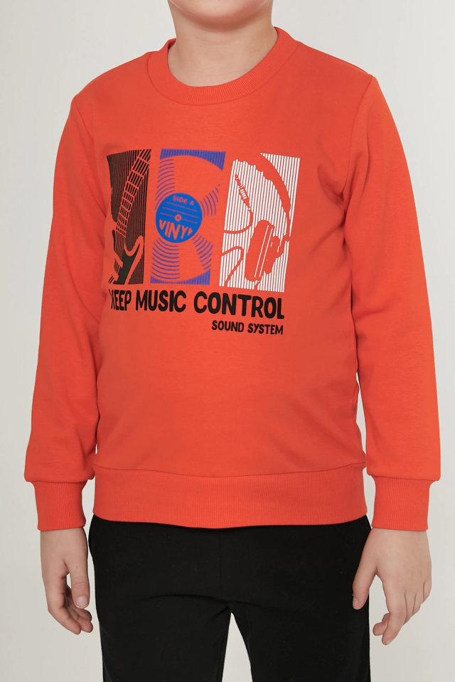 Roly Poly RP3208-G Erkek Çocuk Uzun Kollu Eşofman Takım