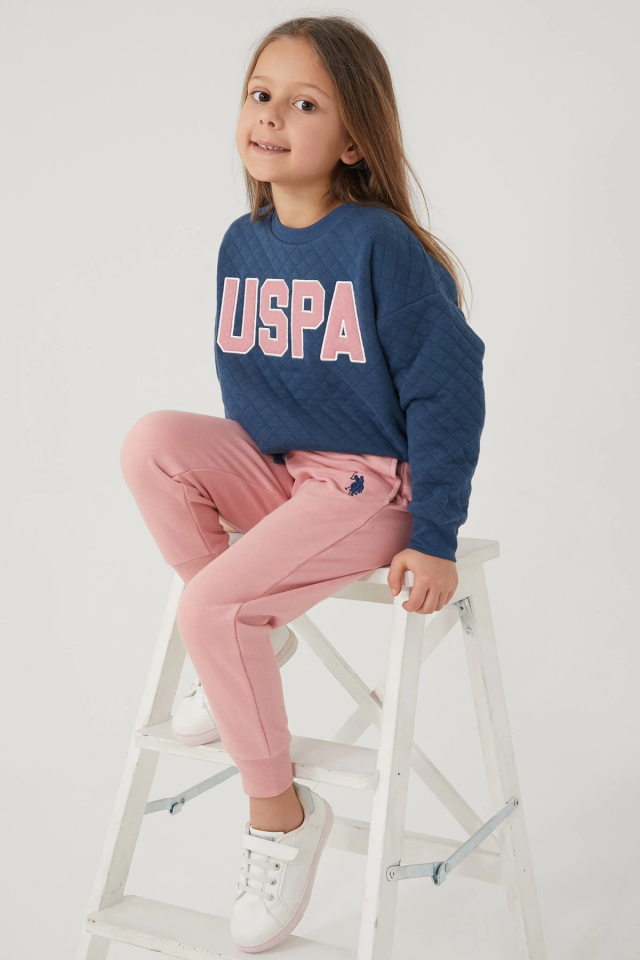 US Polo 1620-4 Kız Çocuk İkili Takım