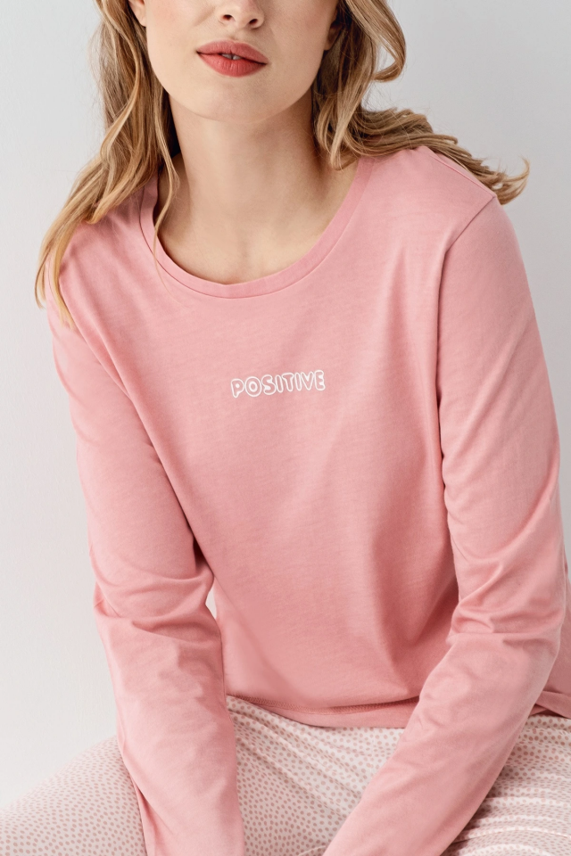 Arnetta 3417-S Kadın Uzun Kol Pijama Takım