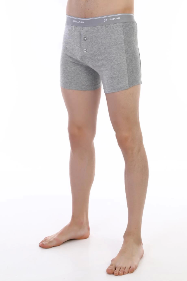 Çift Kaplan 880 Elastanlı Erkek Boxer