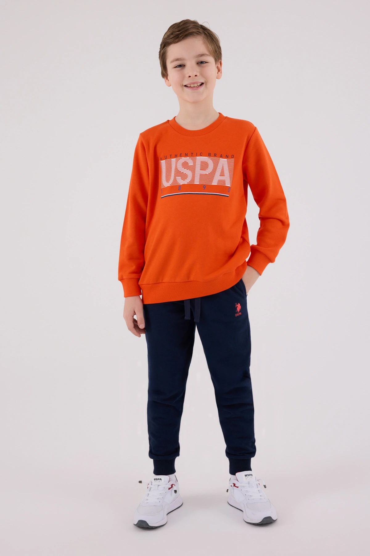 U.S. Polo Assn Kids 2209-4 Erkek Çocuk Eşofman Takımı