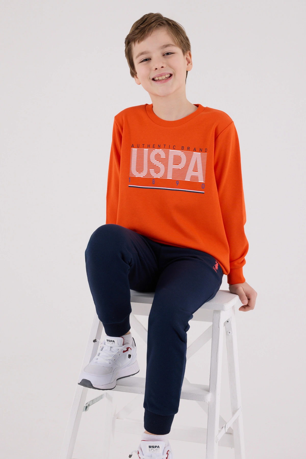 U.S. Polo Assn Kids 2209-G Erkek Çocuk Eşofman Takımı