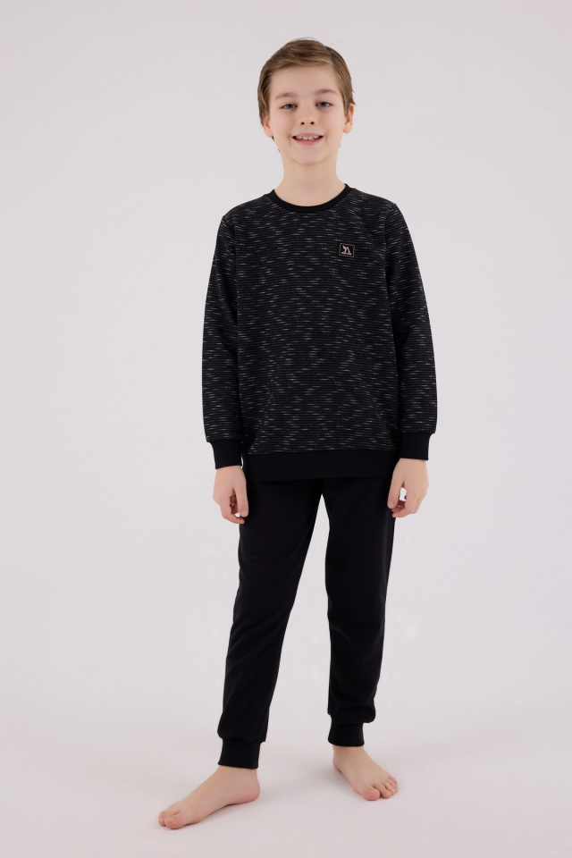 Arnetta 3504-2 Erkek Çocuk Uzun Kol Pijama Takım