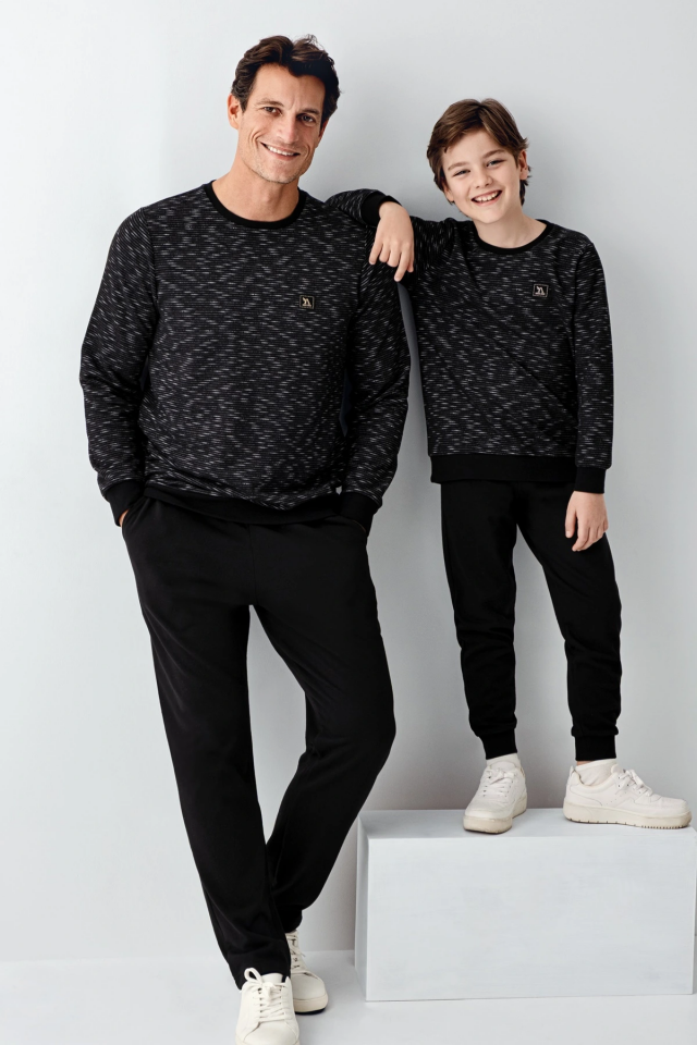 Arnetta 3504-2 Erkek Çocuk Uzun Kol Pijama Takım