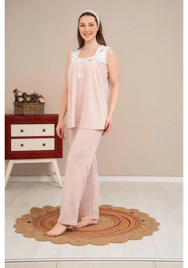 Ba-Ha 4521 Sabahlıklı Lohusa Pijama Takımı
