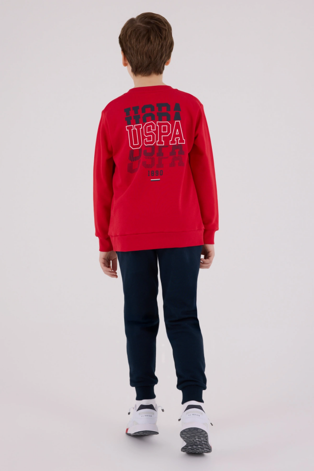 U.S. Polo Assn Kids 2208-4 Erkek Çocuk Eşofman Takımı