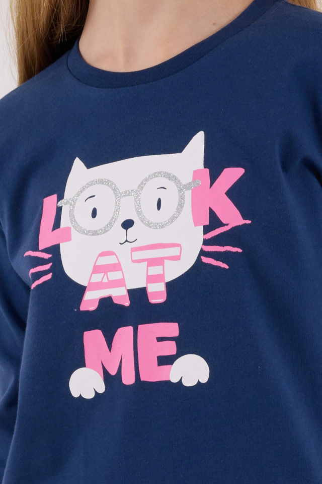 RolyPoly 3696-2 Kız Çocuk Uzun Kol Pijama Takım