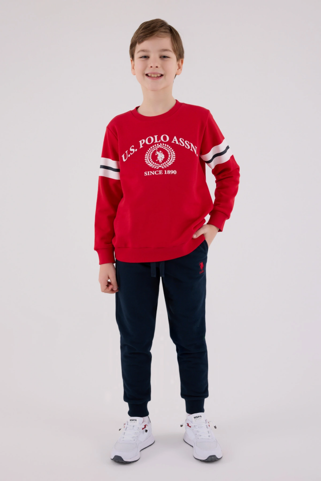 U.S. Polo Assn Kids 2201-4 Erkek Çocuk Eşofman Takımı