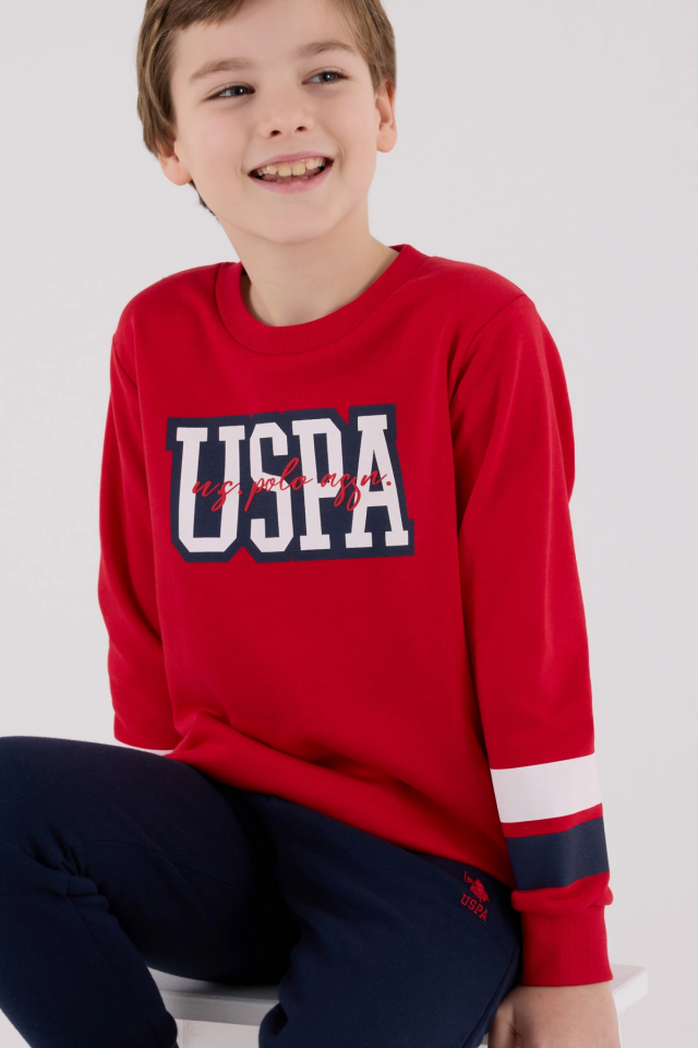 U.S. Polo Assn Kids 2213-G Erkek Garson Eşofman Takımı