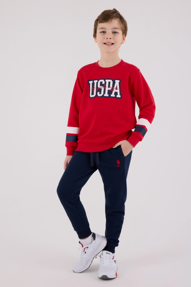 U.S. Polo Assn Kids 2213-G Erkek Garson Eşofman Takımı