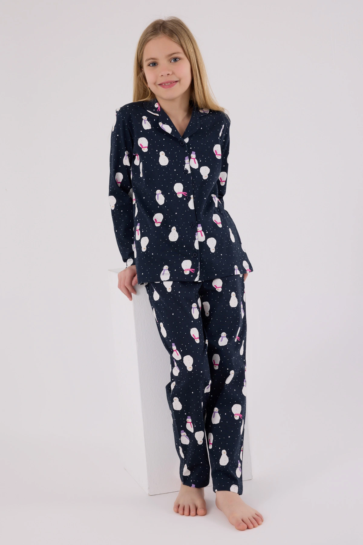 RolyPoly 3713-G Kız Çocuk Pijama Takımı