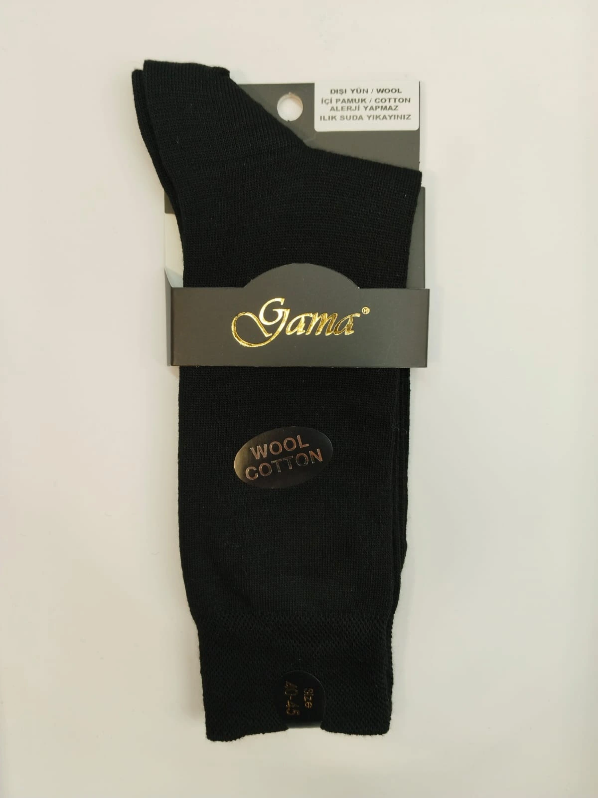 Gama 382 Erkek Merinos Yün Çorap