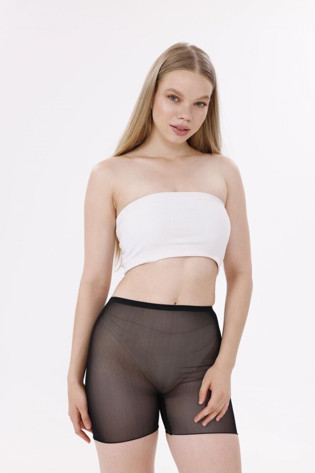 Freshness 0024 Lazer Kesim Tül Boxer Korse