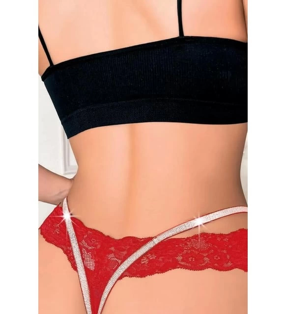 Nightlıght 9135 Parlak Taşlı Fantazi Kadın Külot