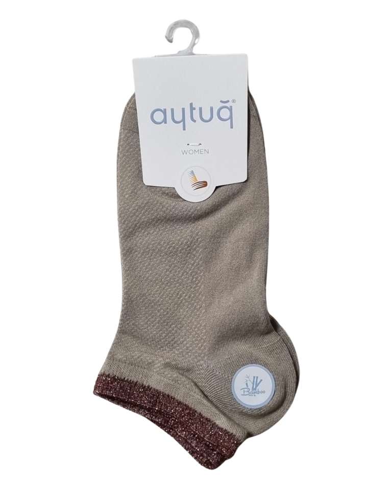 Aytuğ 34296 Kadın Bambu Patik Çorap