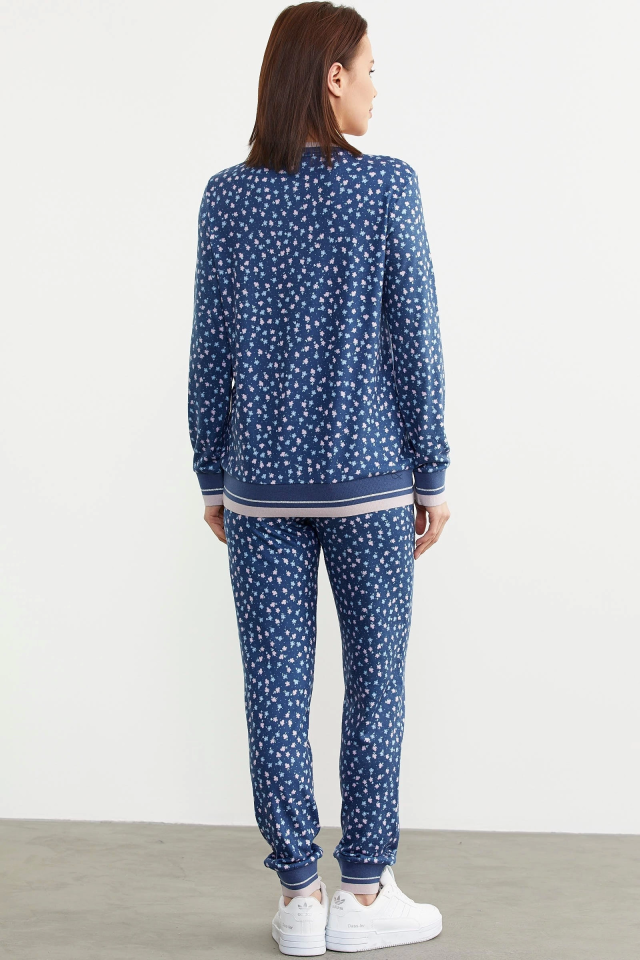 Sementa 76312 Desenli Yumoş Pijama Takım