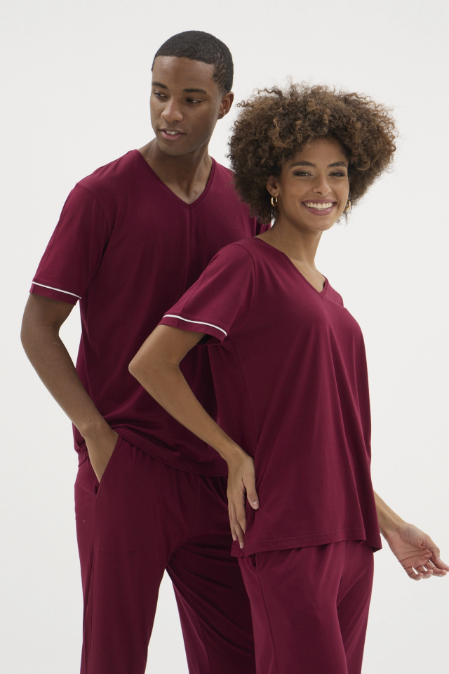 Kocabey KKT-26162 V Yaka Pijama Takımı