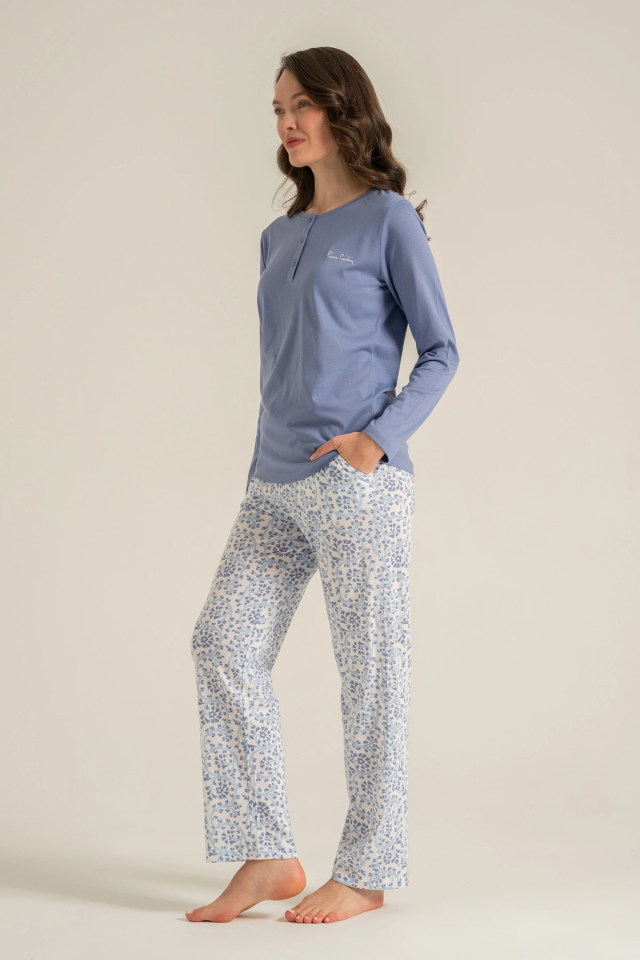 Pierre Cardin  Pc9270-X  Kadın Uzun Kollu Pijama Takımı