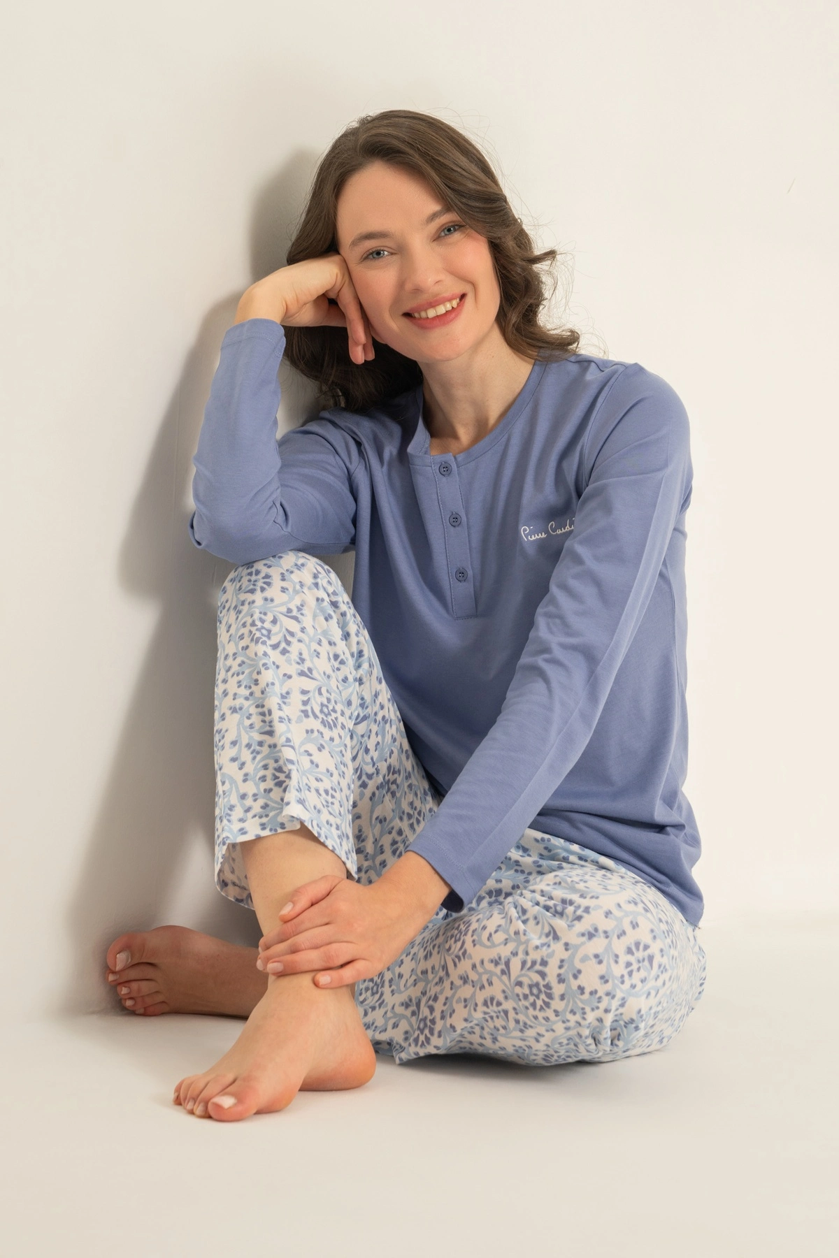 Pierre Cardin  Pc9270-X  Kadın Uzun Kollu Pijama Takımı