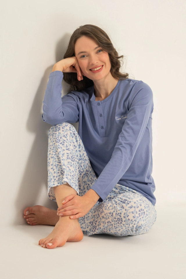 Pierre Cardin  Pc9270-X  Kadın Uzun Kollu Pijama Takımı