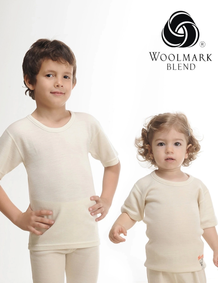 Hasyün 500 Çocuk %75 Yün Fanilası