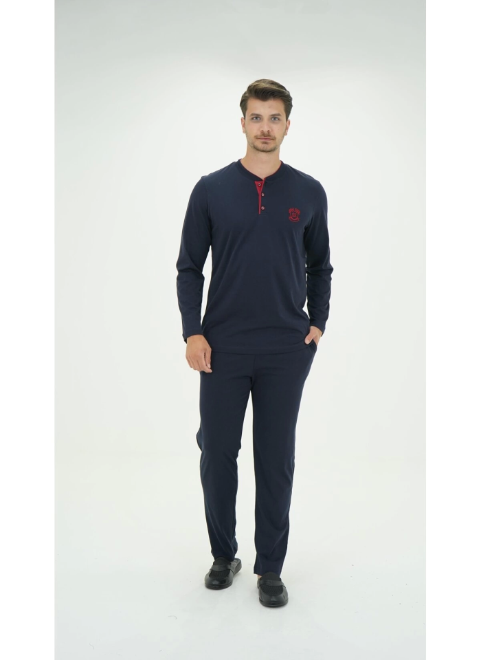 D'S Damat 01005 Uzun Kol Pijama Takımı