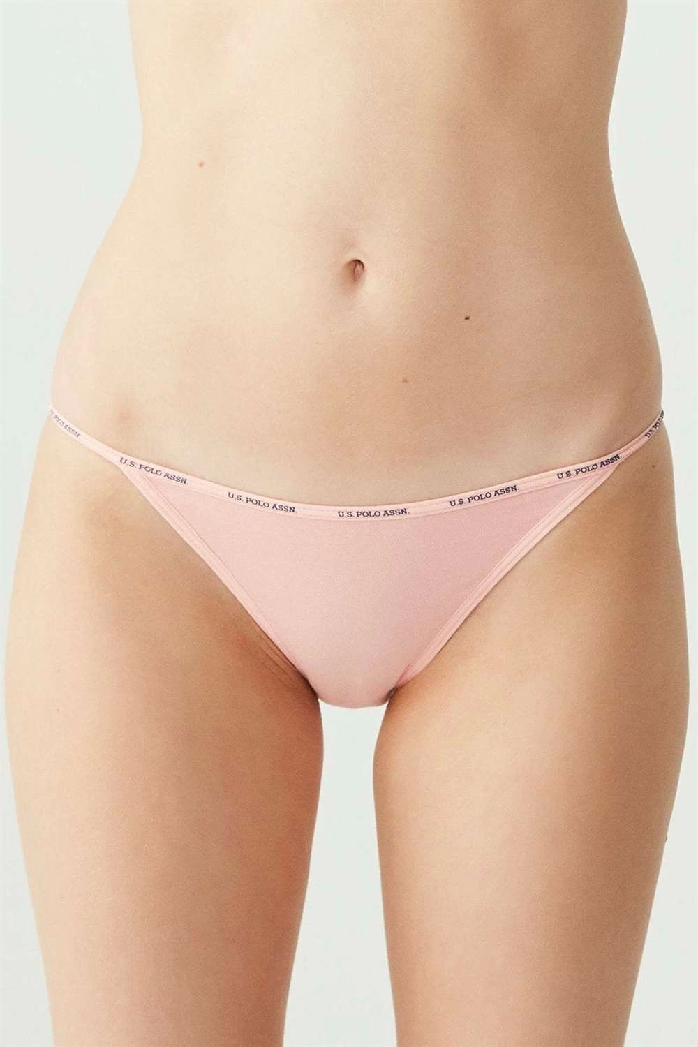U.S. Polo Assn. 67000 Kadın 5'li Tanga Slip