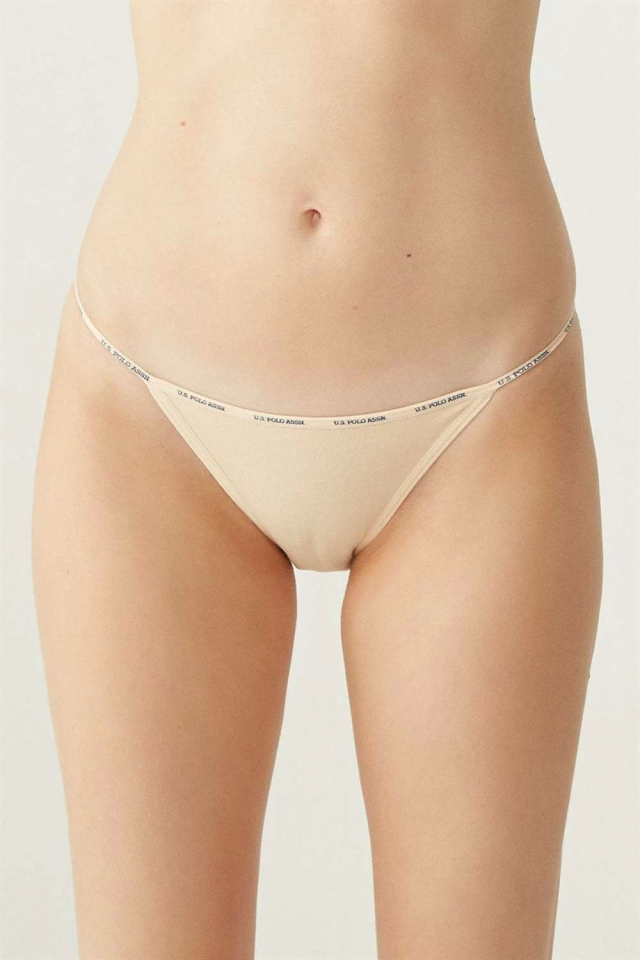 U.S. Polo Assn. 67000 Kadın 5'li Tanga Slip