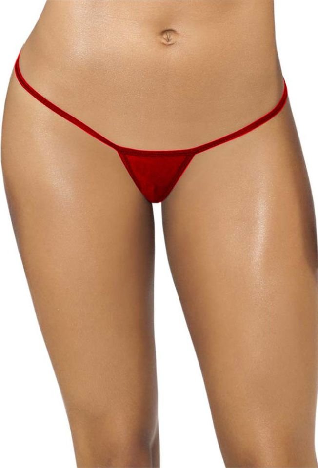 Kırmızı Tül Tanga TM1115