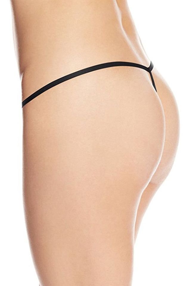 Siyah Arası Açık Seksi Tanga TM1143