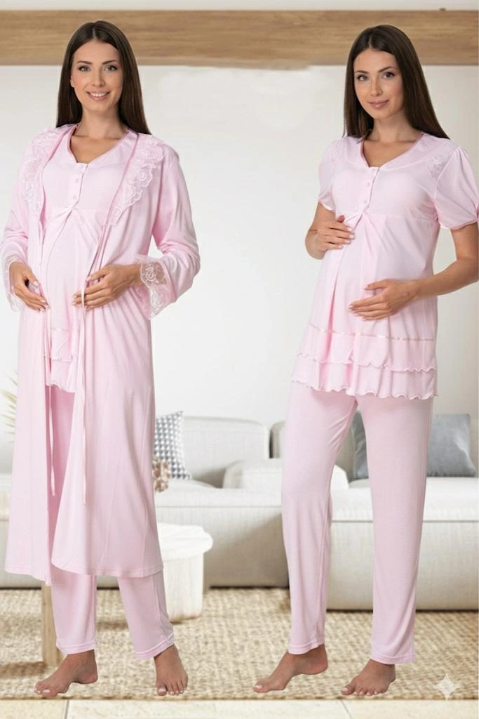 Effortt 8024 Sabahlıklı Lohusa Pijama