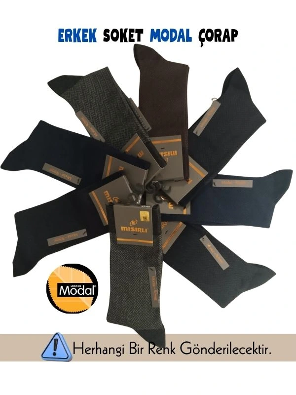 Mısırlı 61009 Erkek Modal Soket Çorap