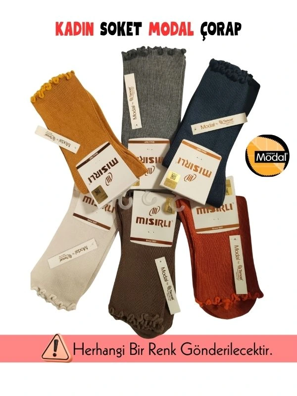 Mısırlı 71000 Kadın Modal Soket Çorap