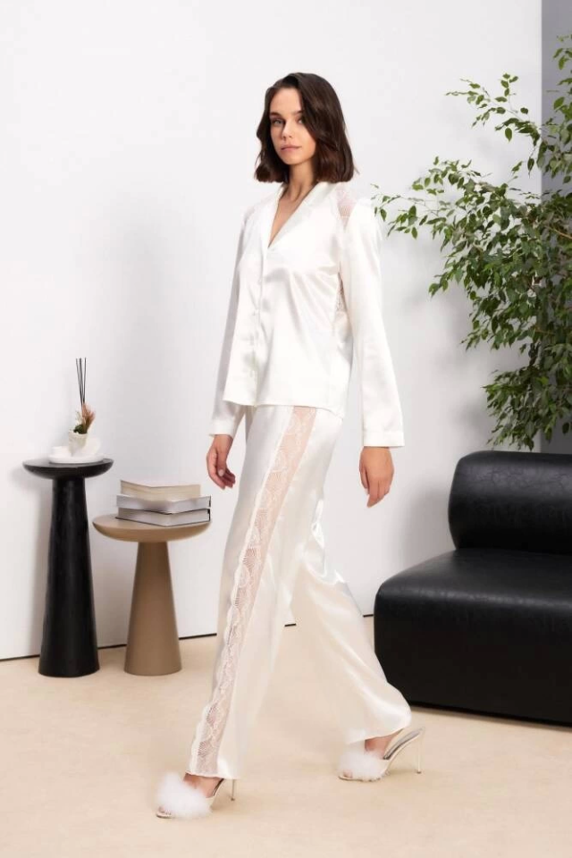 Pierre Cardin 6035 Saten Altılı Gelin Çeyiz Seti